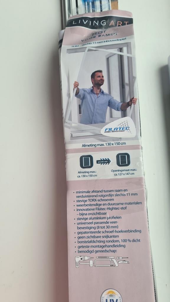 Living Art Rolhordeur - Slim design, 130x150 cm, Ophalen