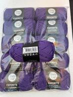 Happy Crafts Favorite Cotton Garen - Paars (10 bollen), -, Breien of Haken, -, Nieuw