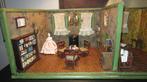antiek poppenhuis tafel en stoelen - verzenden mogelijk, Ophalen, Poppenhuis