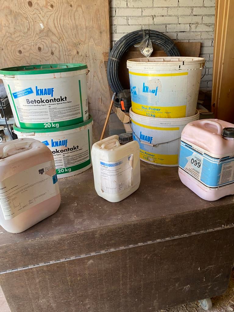 Hecht en meng materialen, Doe-het-zelf en Verbouw, Betonmolens, Ophalen of Verzenden