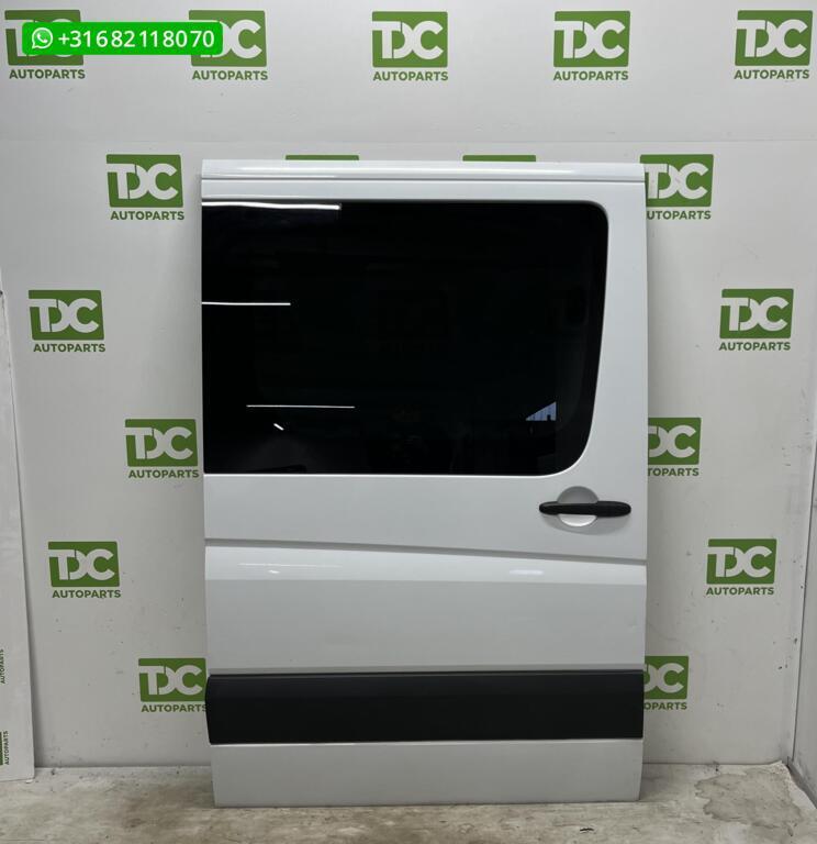 Mercedes Sprinter W906 ('06-'18) Schuifdeur rechts wit met r, Auto-onderdelen, Gebruikt, Deur, Mercedes-Benz, Rechts