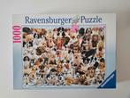 Hondenpuzzel 1000 stukjes, Ophalen of Verzenden, 500 t/m 1500 stukjes, Zo goed als nieuw