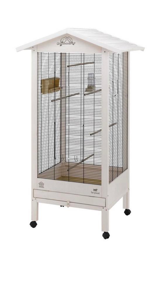 Ferplast voliere Hemmy (1jr oud) vogelkooi, Dieren en Toebehoren, Vogels | Hokken en Kooien, Ophalen, Hout, Volière