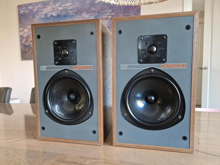 KEF Caprice II SP3001 Vintage Luidsprekers, Audio, Tv en Foto, Luidsprekers, Gebruikt, Front, Rear of Stereo speakers, 60 tot 120 watt