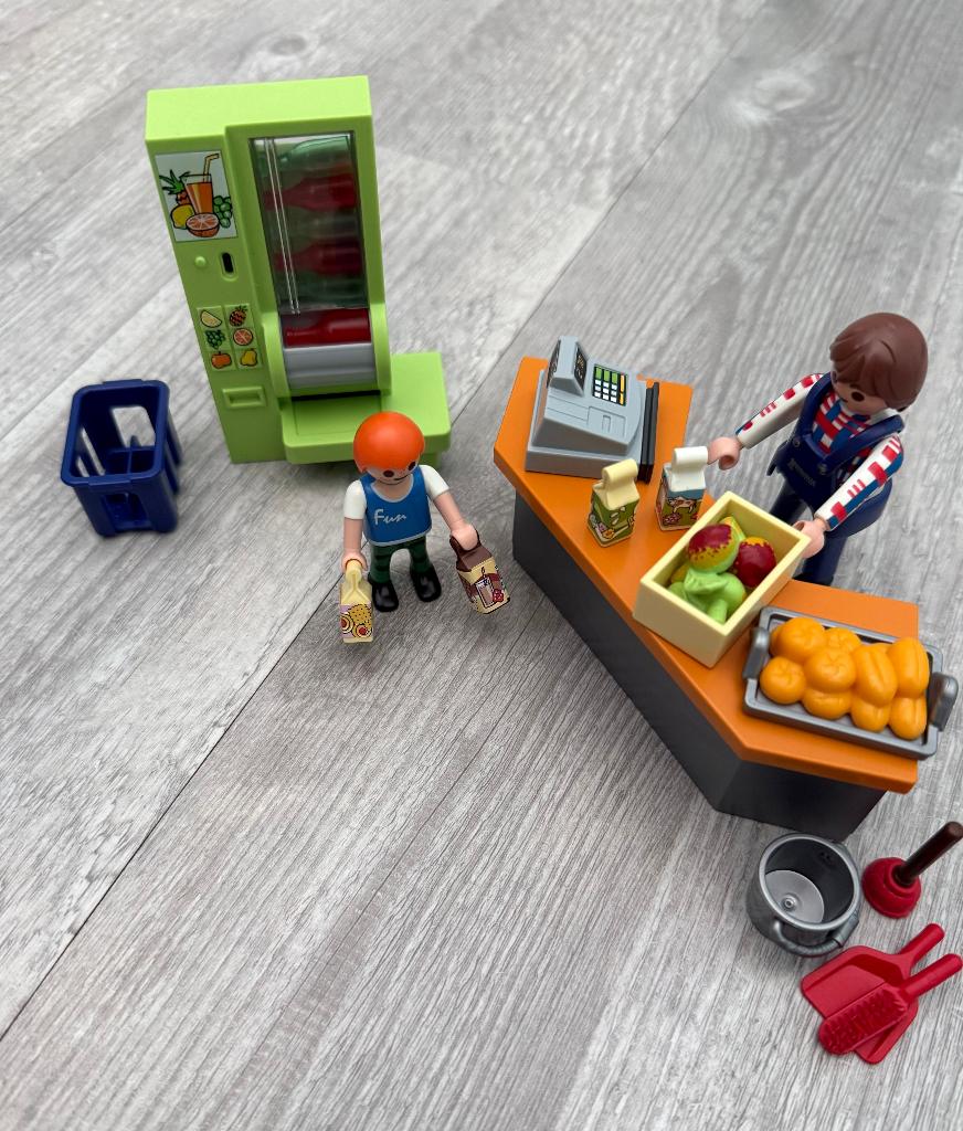 Playmobil Schoolkantine - 4327, Ophalen of Verzenden, Zo goed als nieuw, Complete set