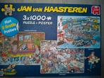 Jan van Haasteren puzzeldoos 3x1000st, Hobby en Vrije tijd, Ophalen of Verzenden