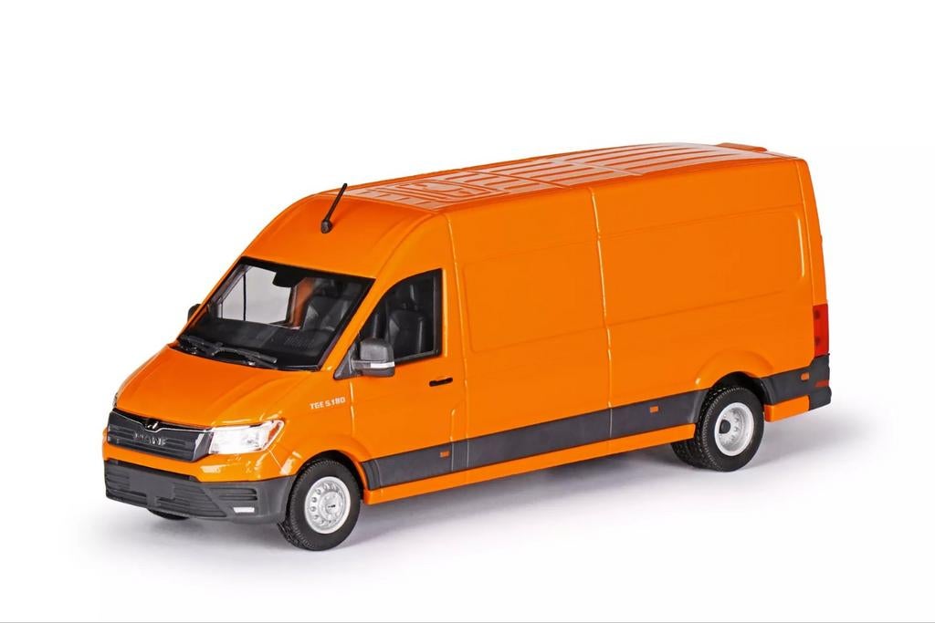 conrad man tge KASTENWAGEN 1:50, Hobby en Vrije tijd, Modelauto's | 1:50, Ophalen of Verzenden, Nieuw, Bus of Vrachtwagen, Conrad