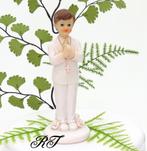 Leuke communie beeldje voor een jongetje., Ophalen of Verzenden, Nieuw, Versiering, Overige