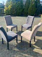 4x eetkamer stoelen, Tuin en Terras, Ophalen, Gebruikt, Hout