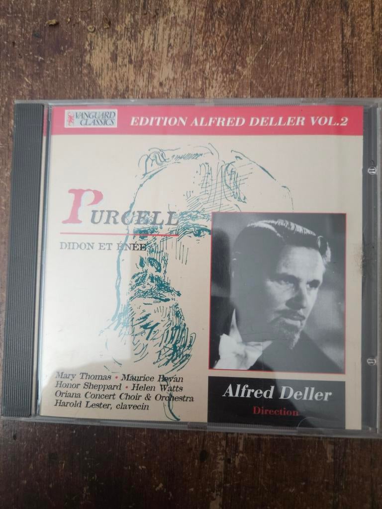 Purcell - Dido en Aeneas (Alfred Deller) CD, Ophalen of Verzenden, Romantiek, Zo goed als nieuw, Opera of Operette