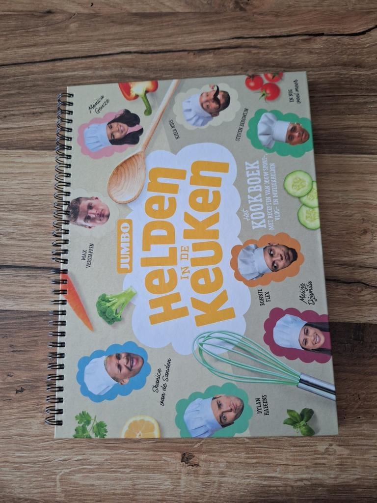 Jumbo Helden in de Keuken Kookboek, Boeken, Kookboeken, Zo goed als nieuw, Hoofdgerechten, Overige typen, Overige gebieden, Vegetarisch