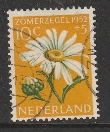 Nederland 1952 586 Zomer 10c Margriet, Gest, Ophalen of Verzenden, Na 1940, Gestempeld