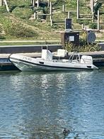 RIB Boot Buccameer met Johnson Motor, Ophalen, Aluminium, Quicksilver, Gebruikt
