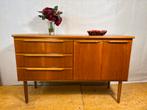 Gratis verzending!MidCentury Retro Vintage Teak Dressoir1960, Gebruikt, 100 tot 150 cm, Sakol, Teakhout