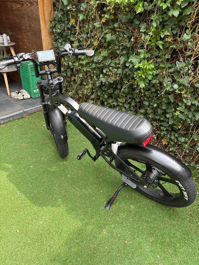 Fatbike v20 pro max, Mat zwart, Gebruikt, 59 cm of meer, 50 km per accu of meer, Ophalen