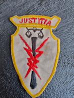 JUSTITIA - Patch - USAF - 366th SPS - Security Police Da Nan, Ophalen of Verzenden, Landmacht, Amerika, Embleem of Badge