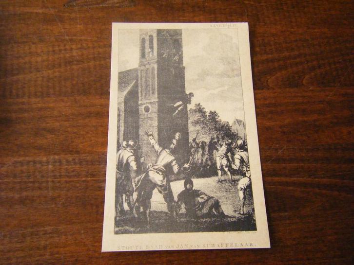 T37 - Barneveld - Jan van Schaffelaar - Mooi, Verzamelen, Ansichtkaarten | Nederland, Gelderland, 1960 tot 1980, Ophalen of Verzenden