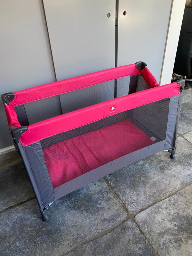 Campingbedje Topmark, Kinderen en Baby's, Babywiegjes en Ledikanten, Ophalen of Verzenden, Zo goed als nieuw, Reisbedje