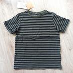 Name It T-shirt gestreept groen/zwart - Nieuw met kaartje, Kinderen en Baby's, Kinderkleding | Maat 122, Ophalen of Verzenden