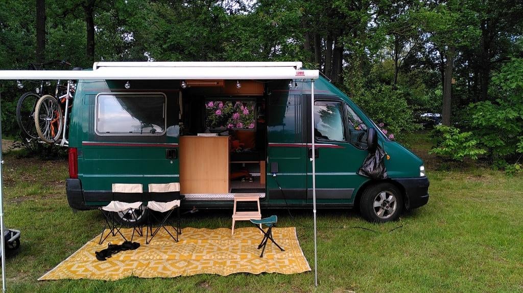 Fijne Citroën Citroen Camper 2003 Groen, Auto's, Voorwielaandrijving, 2000 kg, 2789 kg, Particulier