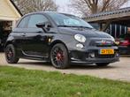 Abarth 500 1.4 T-Jet - 123.127 km, Sportuitlaat, Carplay, Voorwielaandrijving, 15 km/l, Zwart, 4 cilinders