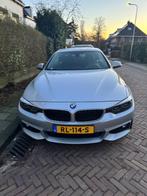 BMW 4-Serie 420i 184pk Aut 2018 Grijs, Auto's, BMW, 1998 cc, Zwart, Cabriolet, 4 stoelen