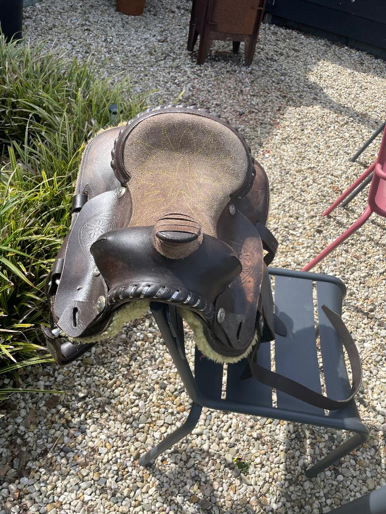 Western zadel, Dieren en Toebehoren, Ophalen, Gebruikt, Western