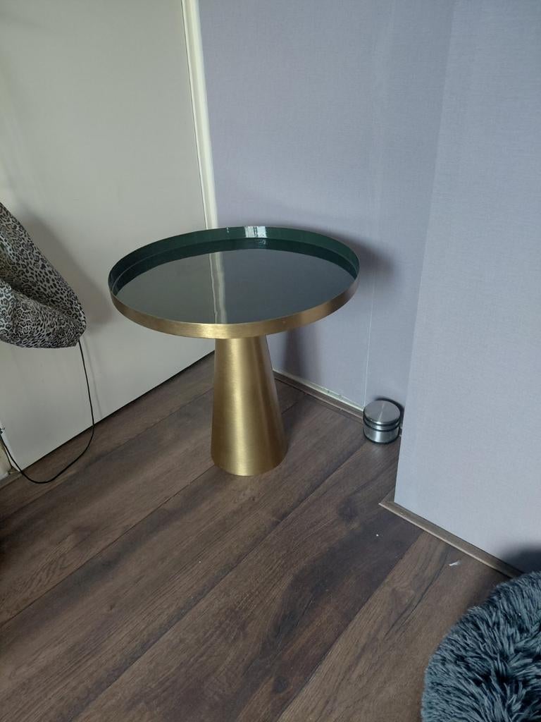 Bijzettafel, Huis en Inrichting, Ophalen of Verzenden, Rond, Minder dan 55 cm, 45 tot 60 cm