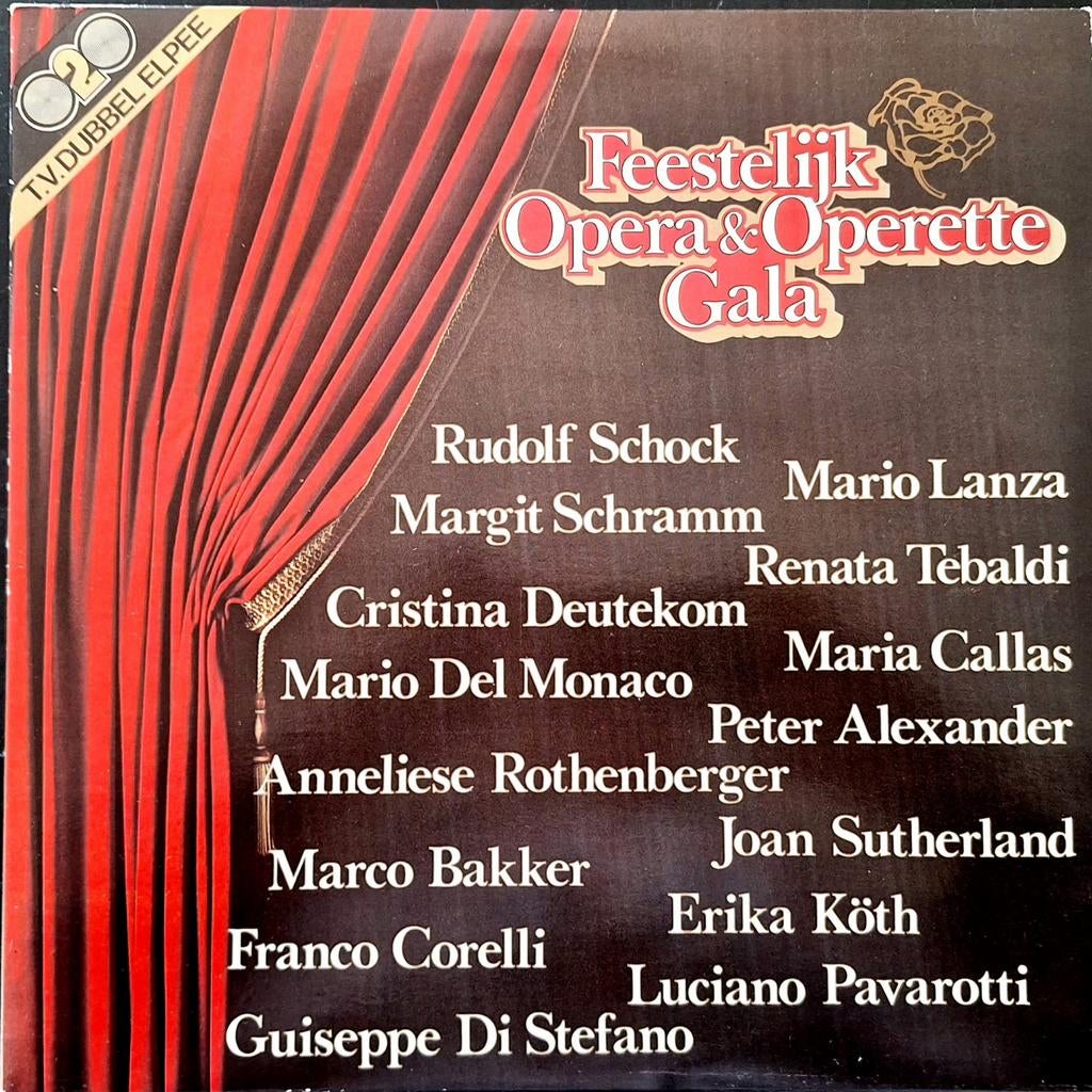 2-LP  VERZAMEL - Feestelijk Opera & Operette Gala, Gebruikt, Opera of Operette, Ophalen of Verzenden, Romantiek