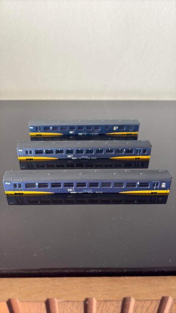 NS 3 delig Ic+ kappeset THS spoor n, Overige merken, Gelijkstroom, Verzenden, Analoog