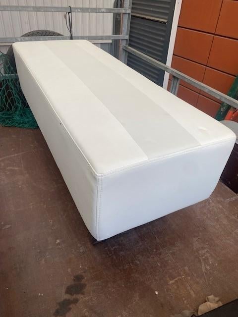 Bankje, Huis en Inrichting, Banken | Voetenbanken en Poefen, Ophalen, Overige materialen, Minder dan 50 cm, 125 cm of meer