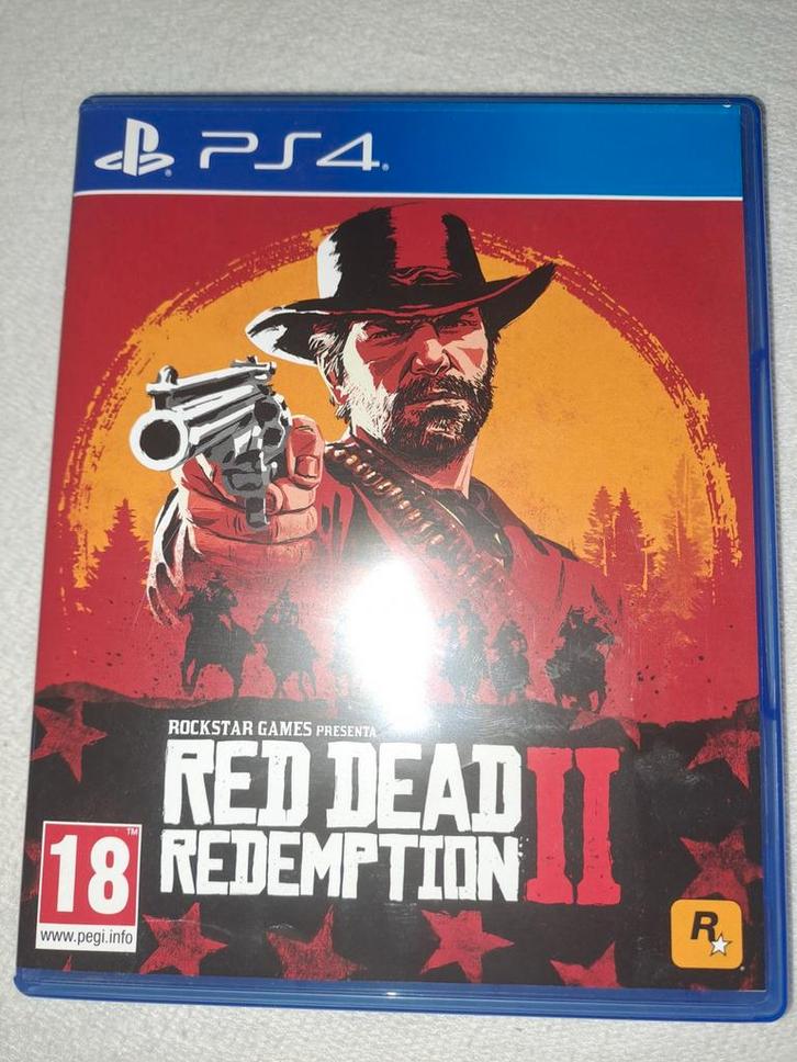 Red Dead Redemption 2 PS4, Spelcomputers en Games, Games | Sony PlayStation 4, Gebruikt, Avontuur en Actie, 1 speler, Vanaf 18 jaar