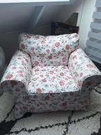 IKEA Ektorp Fauteuil met bloemenprint, Ophalen, Gebruikt, 75 tot 100 cm, 75 tot 100 cm