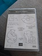Stampin' Up! Wildly Happy Stempelset, Ophalen of Verzenden, Zo goed als nieuw, EZ-mounted stempel