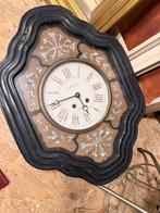 Antieke Franse Comtoise Wandklok - Besançon, Antiek en Kunst, Ophalen