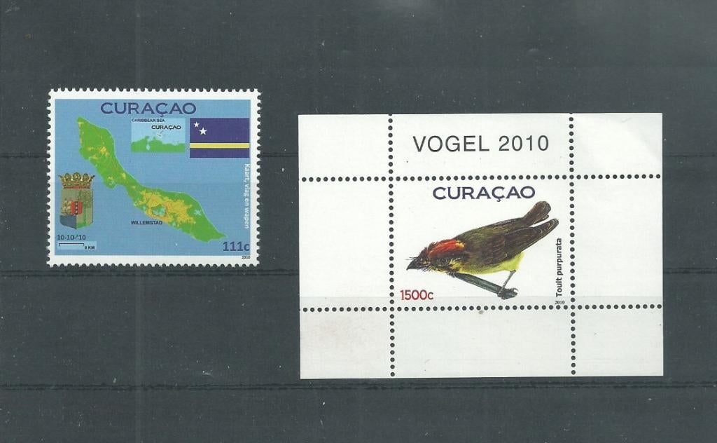 Curaçao 2010. Complete jaargang, Postfris., Postzegels en Munten, Verzenden, Postfris