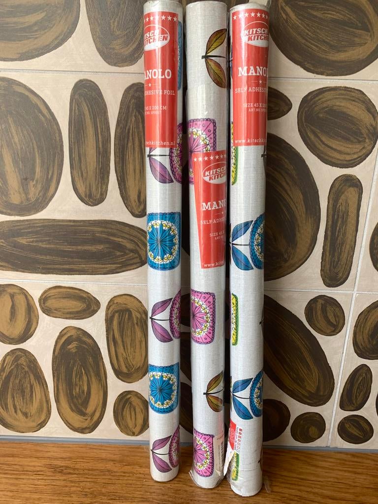 Kitsch Kitchen （Manolo）Self Adhesive Foil, Ophalen of Verzenden, Nieuw