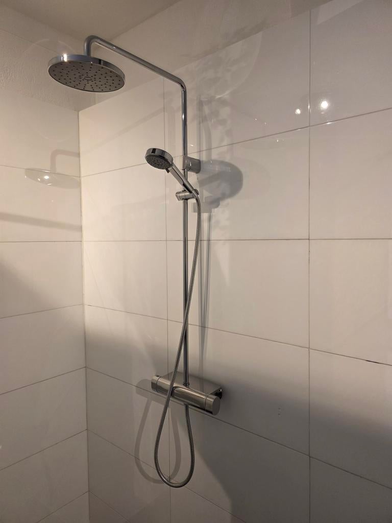 Ikea Brogrund doucheset met Thermostaat kraan, Ophalen, Gebruikt, Douche