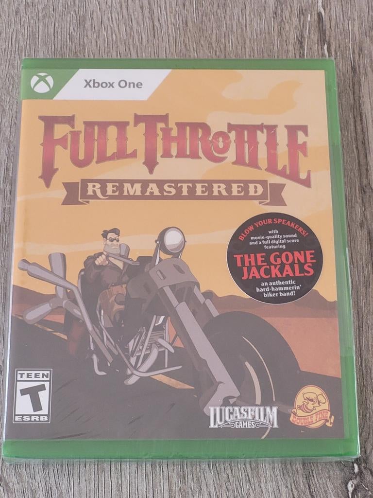 Full Throttle Remastered - Xbox One, Spelcomputers en Games, Games | Xbox One, Nieuw, Shooter, 1 speler, Ophalen of Verzenden