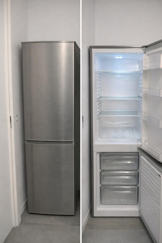 183 kWh koel-vriescombinatie MD 37408 – 232L, Witgoed en Apparatuur, Koelkasten en IJskasten, 200 liter of meer, Met aparte vriezer