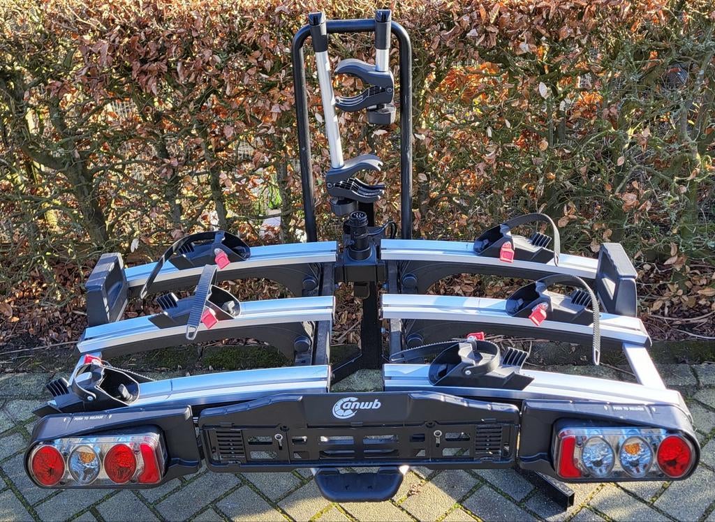 ANWB touring flex plus 3 Fietsendrager – Nieuwstaat, Ophalen, 3 fietsen of meer, Elektrische fiets, Zo goed als nieuw