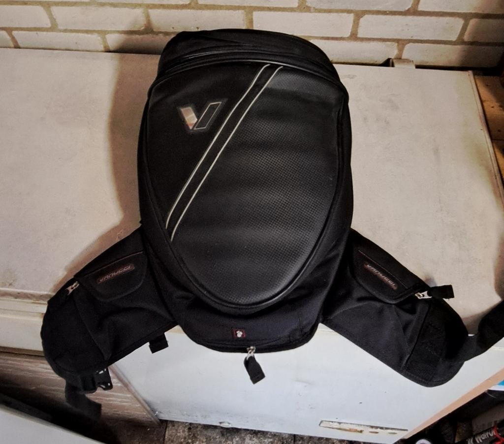 Vanucci rugtas voor op de motor, Motoren, Accessoires | Koffers en Tassen, Ophalen of Verzenden, Zo goed als nieuw
