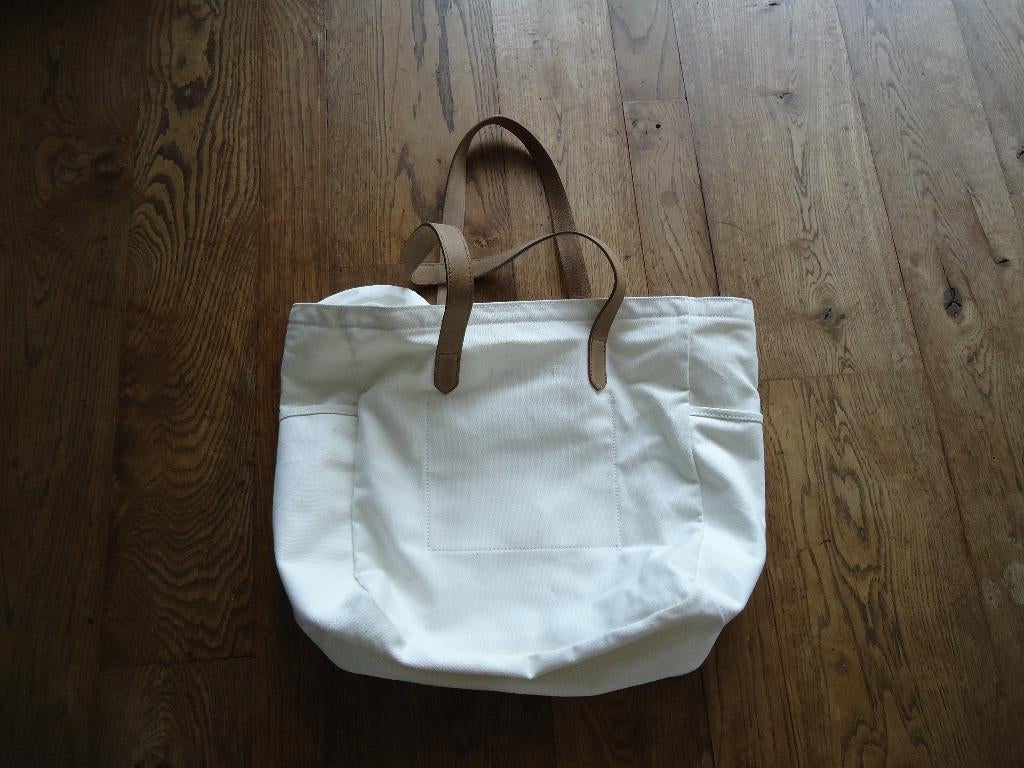 nieuwe crèmewitte katoenen YAYA tas, Sieraden, Tassen en Uiterlijk, Tassen | Damestassen, Ophalen of Verzenden, Nieuw, Beige, Shopper