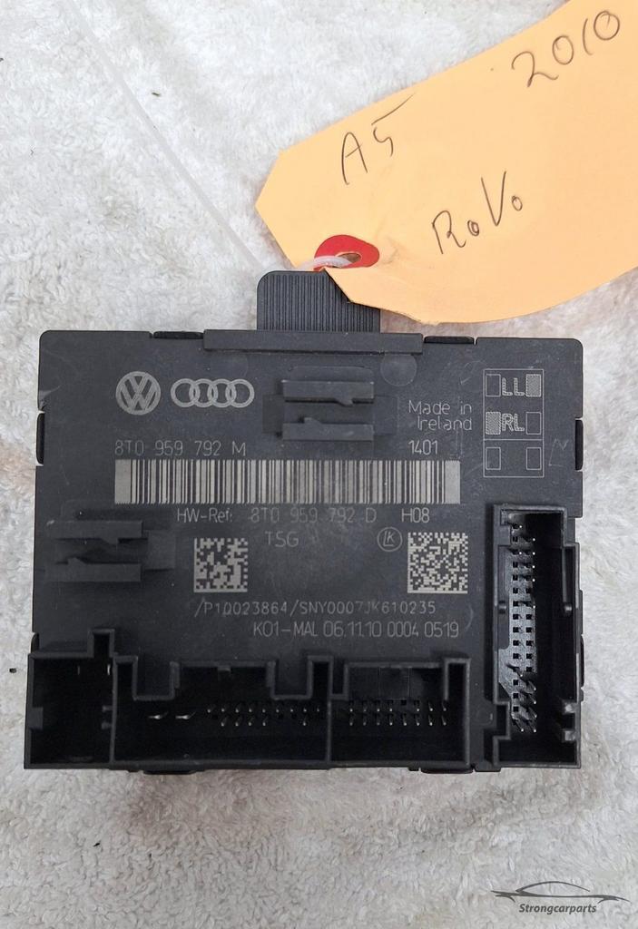 Centrale deurvergrendeling module Audi A5 rechts voor 8T0959, Auto-onderdelen, Elektronica en Kabels, Audi, Gebruikt, Ophalen of Verzenden