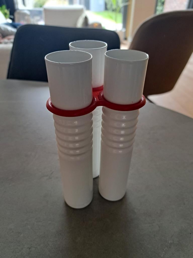 Vintage Ikea Livat vaas, Martin Vallin design, Overige materialen, Wit, Ophalen of Verzenden, Zo goed als nieuw