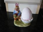 Villeroy & Boch Bunny Tales eierdopje haasje Max nieuw 9cm, Ophalen of Verzenden, Nieuw
