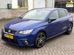 Seat Ibiza 1.5 TSI 150 PK 6 BAK Bj 2019 FR Sport 1e Eig Ecc, Auto's, Seat, Voorwielaandrijving, 4 cilinders, 150 pk, Blauw