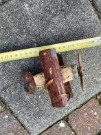 Vintage metalen en houten vliegtuig model, Hobby en Vrije tijd, Modelbouw | Vliegtuigen en Helikopters, Overige merken, Gebruikt