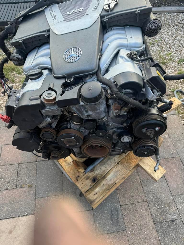 Cl 600 v12 w215 motor compleet, Ophalen, Gebruikt, Mercedes-Benz