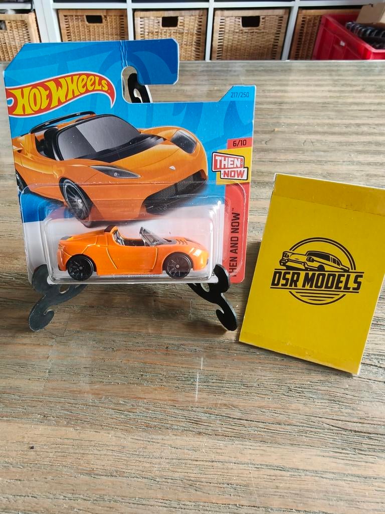 Hotwheels 2008 Tesla roadster, Hobby en Vrije tijd, Modelauto's | Overige schalen, S, Auto, R, Nieuw